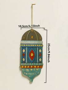 1 Stück/5 Stücke Bohemien Mond & Stern Wandbehang Dekoration, laternenförmiges Ornament, Wohnzimmer, Schlafzimmer, Regal Heimdekoration, Feiertags-Dekoration, schöne Raumakzente, Wandkunst mit mehreren Designs - Verschiedenfarbig - Übersicht 10
