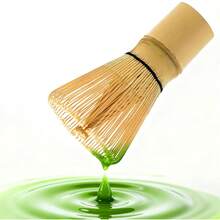 Fouet à Matcha - Fouet en bambou pour poudre de Matcha, Chasen traditionnel japonais artisanal biologique, Mélangeur à Matcha à dents pour une préparation de thé authentique - Multicolore - Voir 8
