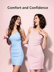 1/3 Roll Invisible Double-Sided Tape, 5m Anti-Flashing Breast Petals, Waterproof Anti-Slip Fixation Tape, Fashion Double-Sided Tape - Strong Body Adhesive, Suitable For Clothing, Body, Scarf, Beauty, Applicable To All Fabrics And Skin Types, Transparent Dress Bust Protector Sticker, Gift For Family, Friends And Colleagues, Essential For Ladies Dresses, Open Shoulder Tops, Low-Cut Necklines, Summer Cooling, Beach, Travel, Anti-Flashing - Multicolor - View 11