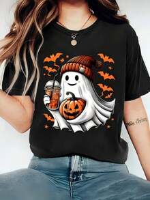 Women T-Shirts - Black - View 1