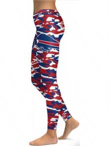 Bu-Ffalo Bil-Ls Women's Leggings Size 0/2 - 12/14 Camo Style - style - 查看 3