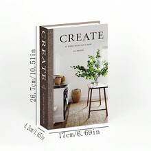 3 كتب زخرفية عصرية، كتب مزيفة حديثة بتصميم مبسط قابلة للطي، عينات أثاث ناعم مناسبة لديكور الفنادق والمقاهي وغرف الدراسة - متعدد الألوان - مشاهدة 10