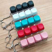 لعبة إرخاء الضغط الإبداعية قلادة مفاتيح، لعب وألعاب جديدة، لعبة فيدجت المنفوخة، تعليقات الحقيبة والهاتف - متعدد الألوان - مشاهدة 1