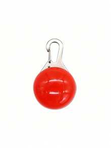 1 pièce/2 pièces Pendentif LED pour animal de compagnie de couleur aléatoire, collier de chien étanche avec lumière, convient pour la promenade en extérieur, balise lumineuse pour collier de chien, pile incluse - Multicolore - Voir 14