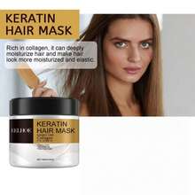 Moisturizing Keratin Hair Mask, Infused With Maca Extract And Collagen - Enriched With Moroccan Argan Oil, Coconut Oil And Hydrolyzed Keratin, Leaving Hair Silky Smooth, Boosting Vitality And Shine, Suitable For Normal Hair Types And All Hairstyles. Hair Mask, Hair Care, Hair Cream, Keratin, Random Delivery. - Multicolor - View 9