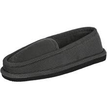 Men's House Slippers Memory Foam Moccasin Slippers Comfy Indoor Outdoor House Shoes Bedroom Soft Plush Warm Lining House Slippers - 灰色 - 查看 1