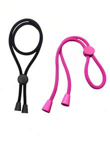 2 chiếc dây buộc tóc điều chỉnh được cho kiểu tóc búi Afro, tóc đuôi ngựa, kiểu tóc xoăn - Dây buộc tóc cơ bản cho phụ nữ và bé gái, phụ kiện tóc, dây chun buộc tóc, dây buộc tóc bằng cao su, phụ kiện buộc tóc, phụ kiện ngày lễ, lễ hội, tiệc tùng. - Nhiều màu - Xem 8