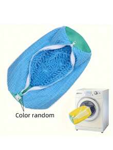 Slouchy Shoe Wash Bag - Durable, Reusable Sports Shoe Cleaning Bag With Soft Brush And Mesh, Anti-Deformation, 4 Color Options, Machine Washable, Laundry Bag | Casual Style | Polyester Bag, Shoe Bag, Sneaker Laundry Protector For Travel, Gym, Dorm, Back To School Essentials, Weekend Getaways, Outdoor Activities, Athletic Shoe Care, Breathable Mesh Ventilation, Easy Maintenance, Lightweight Packable Design, Gift-Ready Holiday Stocking Stuffer For Christmas, Thanksgiving Host Prep, Halloween Costume Accessory, Post-Workout Odor Control, Shoe Storage Organizer For Closet, Lint-Resistant, Protects Shape During Wash Cycles, Ideal For Sneakerheads, Runners, Sports Teams, Everyday Casual Footwear Care - Multicolor - View 10