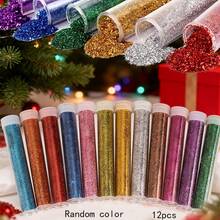 6/12色高品质闪粉套装 - 适用于树脂、史莱姆、环氧树脂、美甲和各种装饰，是DIY手工艺品、派对装饰以及圣诞节、万圣节、复活节、情人节等节日的理想之选。 - 彩色 - 查看 14