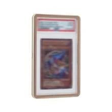 Estuche de metal resistente a los rayos UV para tarjetas calificadas - Protector magnético apilable de aluminio metálico - Naranja Quemada - Ver 9