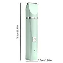 新款四合一电动宠物理发器，猫爪毛修剪器，狗狗剃毛器，多头电动剃须刀，可充电宠物理发器，带可更换刀片 - 彩色 - 查看 2