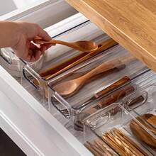 4/2/1 件透明桌面收纳盒，家用内衣、胸罩、袜子收纳盒，化妆品收纳盒，手机壳收纳盒，厨房冰箱收纳盒，抽屉收纳盒