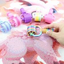 Detachable Diamond Painting Roller, DIY Diamond Art Roller Beads Corrected & Fixing Tool For Diamond Art Tool Accessories - Multicolor - View 4