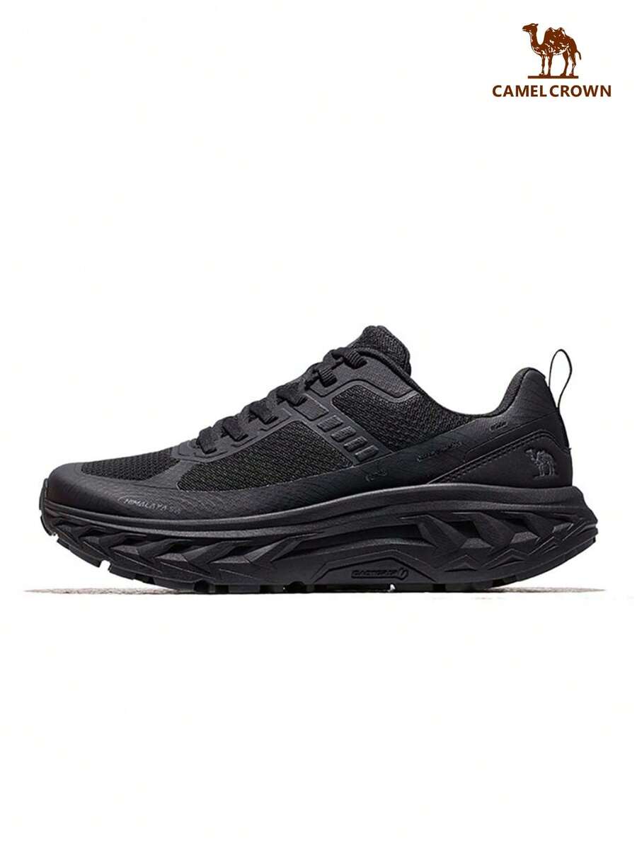 CAMEL CROWN Women's Cross-Country Running Shoes, Cross-Country Running Shoes, Outdoor Non-Slip Sports Running Shoes - Phantom Black - View 1