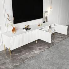 Television Stands & Entertainment Centers - White + MDF + Particle Board + 50-59 Inches-1 - View 9