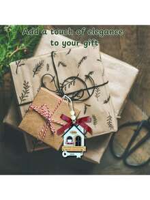 House Warming Gifts New Home, Housewarming Gifts For Women, Couple, Homeowners, New House Gift Ideas - New Home Ornament 2025, First Christmas House Ornament