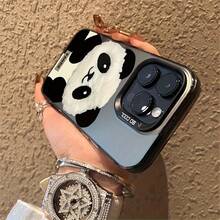 Funda de Teléfono Linda Funda de Teléfono Panda Linda para iPhone 16, 15, 14, 13, 12 y 11 Incluyendo sus Versiones Pro y Pro Max con Alta Calidad y Diseño Hermoso Protección de Grado Militar Funda de Teléfono Duradera a Prueba de Golpes y Anti-Rayones - 1 pieza - Ver 6
