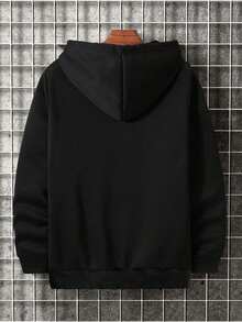 sudaderas para hombre sudadera  negra hoodies  Otoño e invierno Fitness y ocio al aire libre  y2k ropa de hombre  anti social club  México halloween Navidad disfraz halloween hombre - negro - Ver 2