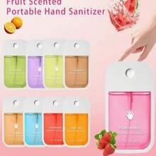 1pc 45ml Various Scents Of Water-Free Hand Sanitizer, Hyaluronic Acid Spray Hand Sanitizer Fragrance Spray Sand Sanitizer, Portable Travel Hand Sanitizer Two Printing Appearances Will Be Shipped Randomly. - 彩色 - 查看 13