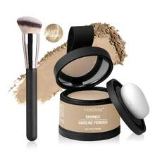 VERONNI 发际线阴影粉套装（含刷子），防晕染发际线及发根遮瑕膏，即刻遮盖发际线及发根，防水发际线粉填充剂，打造自然妆效 - 彩色 - 查看 18