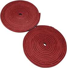 TOFL - Cordones de guantes de softbol y béisbol, cordones de reparación de guantes de encaje para colectores, cordones de piel sin aguja de cordones - Bronceado 6 - Ver 12