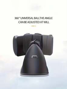 Adjustable Car Phone Holder With Rotatable Dashboard Mount. Features Include Free Rotation, Strong Suction Cup Base, Multi-Functional Disc-Type Car Center Console Phone Holder, Adhesive Phone Support, Waterproof And Hands-Free Design. Suitable For Cars, Homes, Offices, Etc. (Car Accessories/Car Interior Accessories/Smartphone Holders/Car Electronics And Phone Accessories) - Multicolor - View 3