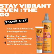 TIGI Bed Head Moisturizing Shampoo And Conditioner Set For Dyed Hair, Colour Goddess With Sweet Almond &Amp; Coconut Oils, 2536 Fl Oz, 2 Pack - ColorB - 查看 3