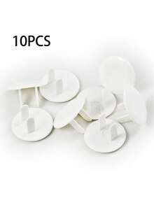 10/20pcs White Electrical Outlet Covers, Protective Safety Insulation Plugs