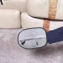 1pc Upgraded Pet Static Electricity Removal Glove - Black Polypropylene Cat Grooming Glove With Yellow Decor, 20cm X 15cm, Effectively Removes Cat/Dog Hair And Dander, Essential Pet Grooming Tool | Fashionable Pet Accessory | Durable Care Glove, Pet Grooming Glove, Suitable For Kittens, Puppies, Clothes Cleaning, Sofa Dehairing, Bedding Cleaning, All Seasons, Gift