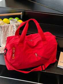 Borsa fitness piccola unisex Sanrio, borsa da viaggio all'aperto, borsa con scomparti asciutto e bagnato con chiusura lampo, borsa a tracolla aderente, borsa per mamme per viaggi di lavoro e shopping, borsa per fitness e accessori scolastici