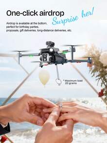 AXNEN 2026 New K19MAX Brushless Auto-Return Drone With 4.5" FPV Remote Controller, One-Key Deployment, Dual Cameras, Brushless Motor, Optical Flow Hovering, Modular High-Capacity Battery And Smart Obstacle Avoidance. Built-In Camera, Easy To Fly Even For Beginners. Perfect Gift For Christmas And Other Holidays.