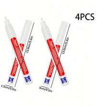 1/2/4/8 件瓷砖填缝笔、墙砖和地砖裂缝修补、颜色修饰、厨房和浴室防霉防水、贴纸、墙贴花、家居装饰乙烯基贴纸、春季装饰品让您的家焕然一新、Rama 装饰贴纸 - 白色 - 查看 11