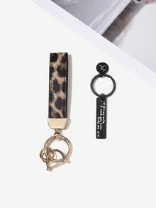 Leopard Print Buckle + Black Tag