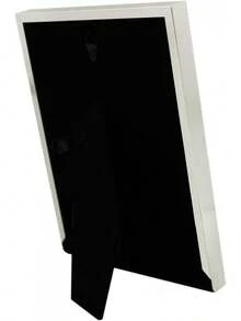 Estilo IZY |   Portarretrato De 4X6, Marco Elegante Y De Alta Calidad, Bordes PlateadosVersióN Mejorada