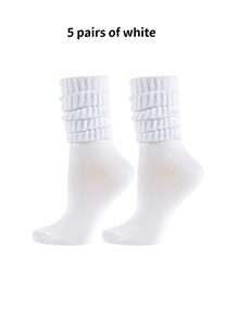 1/3/5 Paar Damen Schwarze Mode Bubble Plüsch Socken, Komfortabel, Atmungsaktiv, Klassisch, Europäischer Stil, Lässig Socken, Knöchelhoch, Passend zu verschiedenen Modemarken, Leinenschuhen, Sneakers - Schwarz - Übersicht 15