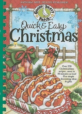 Pre-Owned Quick & Easy Christmas (Hardcover) By Gooseberry Patch