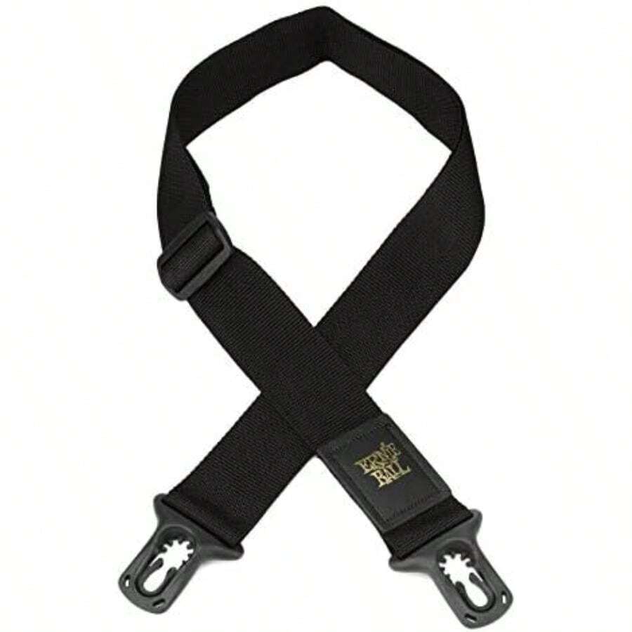 - Correa para guitarra, polipropileno(Negro Con anclaje) - Multicolor - Ver 1