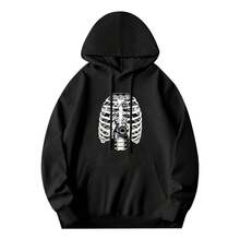 Mechanic Automotive Engineer Skeleton Mechanic Men's Hoodie,Soft And Breathable Fabric, Loose Style, Perfect For Concerts And Hiking Trips - 款式9 - 查看 1