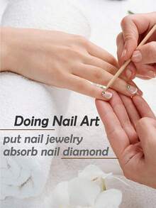 500支/350支/200支 114毫米指甲角质层推棒，木质设计彩绘棒，卸甲油，橙木棒，美甲工具，指甲贴纸，打蜡，刮蜡，彩绘 - 銅色 - 查看 5