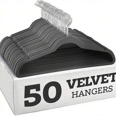 5 st/pack sammetsgalgar | Klädgalge | Magisk galge | Plastgalgar för vuxna, superbärande | Robusta och hållbara tjocka galgar, 360° roterande silverkrok, trollstav för klädförvaring, halkfri sömlös, idealisk förvaringsgalge, förtjockad galge, julklapp, födelsedagspresent