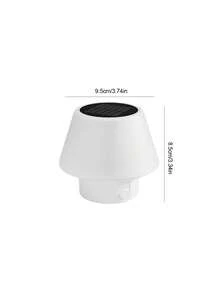1pc/2pcs/4pcs Solar Powered Mushroom Shaped Table Lamp, Outdoor Portable Soft Light Atmosphere Light, Dual Use Home & Camping Decor Light, Suitable For Balcony Reading, Yard Leisure, Camping Lighting, Ins Style Scenery Decoration And Cozy Ambiance Enhancement