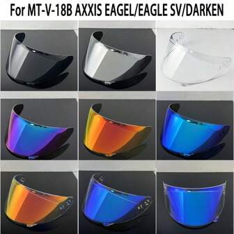 Helmet Visor For MT-V-18B AXXIS EAGEL/EAGLE SV/DARKEN Helmet Visor Helmet Face Shield Helmet Accessories Replacement For MT V18B