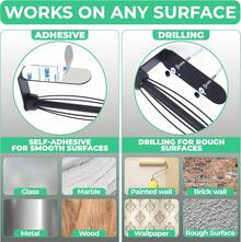 Kitchen Paper Towel Holder - Silver - View 9