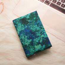 1Pc A5/A6 Four-Leaf Clover Pattern Laptop Cover, Planner Case Cover Protection Shell Magazine Cover Protection Office Stationery, Back To School - Single Piece - View 13
