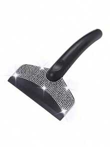 Schneeschaufel mit Strass Auto Zubehör, Auto Fenster Eiskratzer, Winter Schneeentfernungs-Kratzer, Scheiben-Enteisungswerkzeug