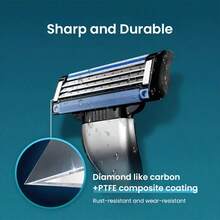 Gillette Mach 3 Blades Refills, 12 Razor Refills - Multicolor - View 4