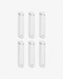 Nike Everyday Plus Cushioned Training Crew Socks (6 Pairs) - White - View 5