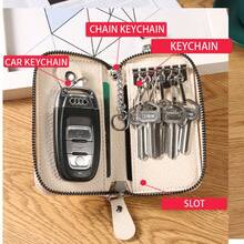 Bestselling Unisex Key Holder For Women Mini Wallet Small Wallet For Men - Multicolor - View 10