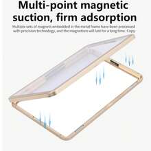 Estuche de metal resistente a los rayos UV para tarjetas calificadas - Protector magnético apilable de aluminio metálico - Plateado - Ver 6