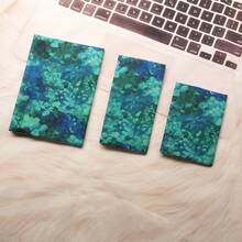 1Pc A5/A6 Four-Leaf Clover Pattern Laptop Cover, Planner Case Cover Protection Shell Magazine Cover Protection Office Stationery, Back To School - Single Piece - View 6